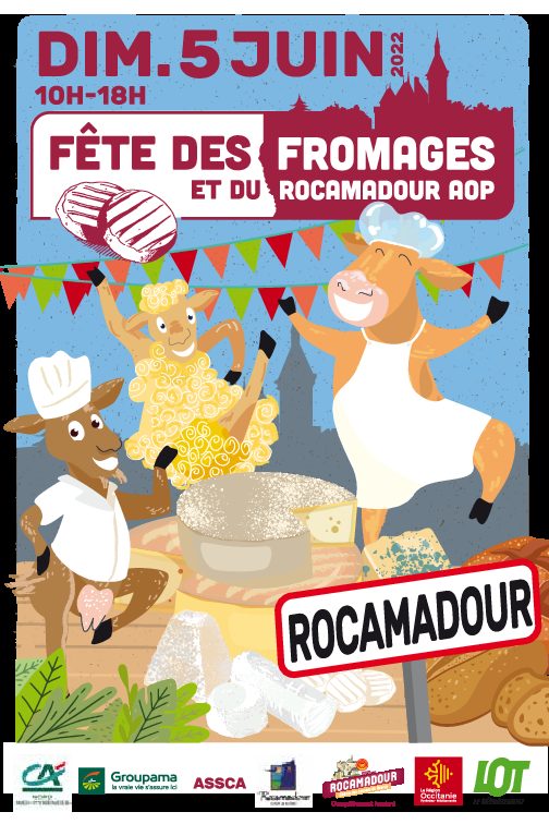 Programme : Fête des fromages et du ROCAMADOUR AOP