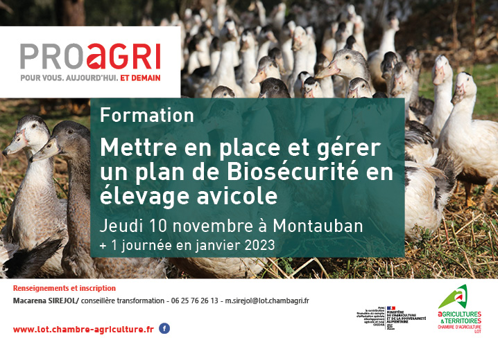 Formation : Mettre en place et gérer un plan de Biodiversité en élevage avicole
