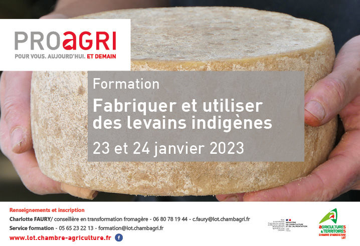 Formation « Fabriquer et utiliser des levains indigènes » les 23 et 24 janvier 2023 (lieu encore indéfini).