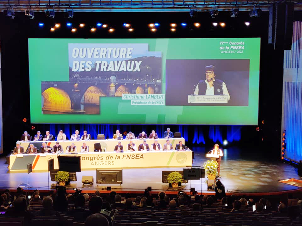 77e congrès de la FNSEA : Entreprendre en Agriculture : notre projet, notre futur !