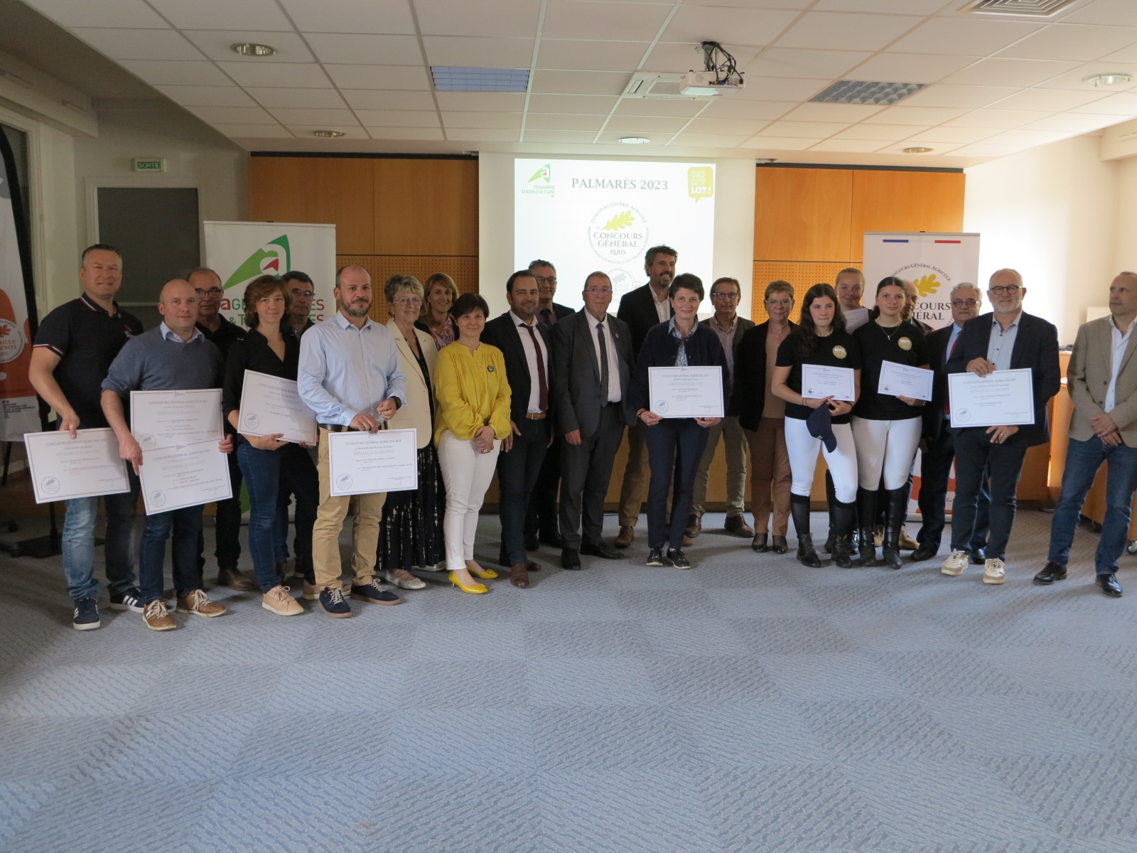 Concours Général Agricole 2023 : Les producteurs Lotois lauréats récompensés