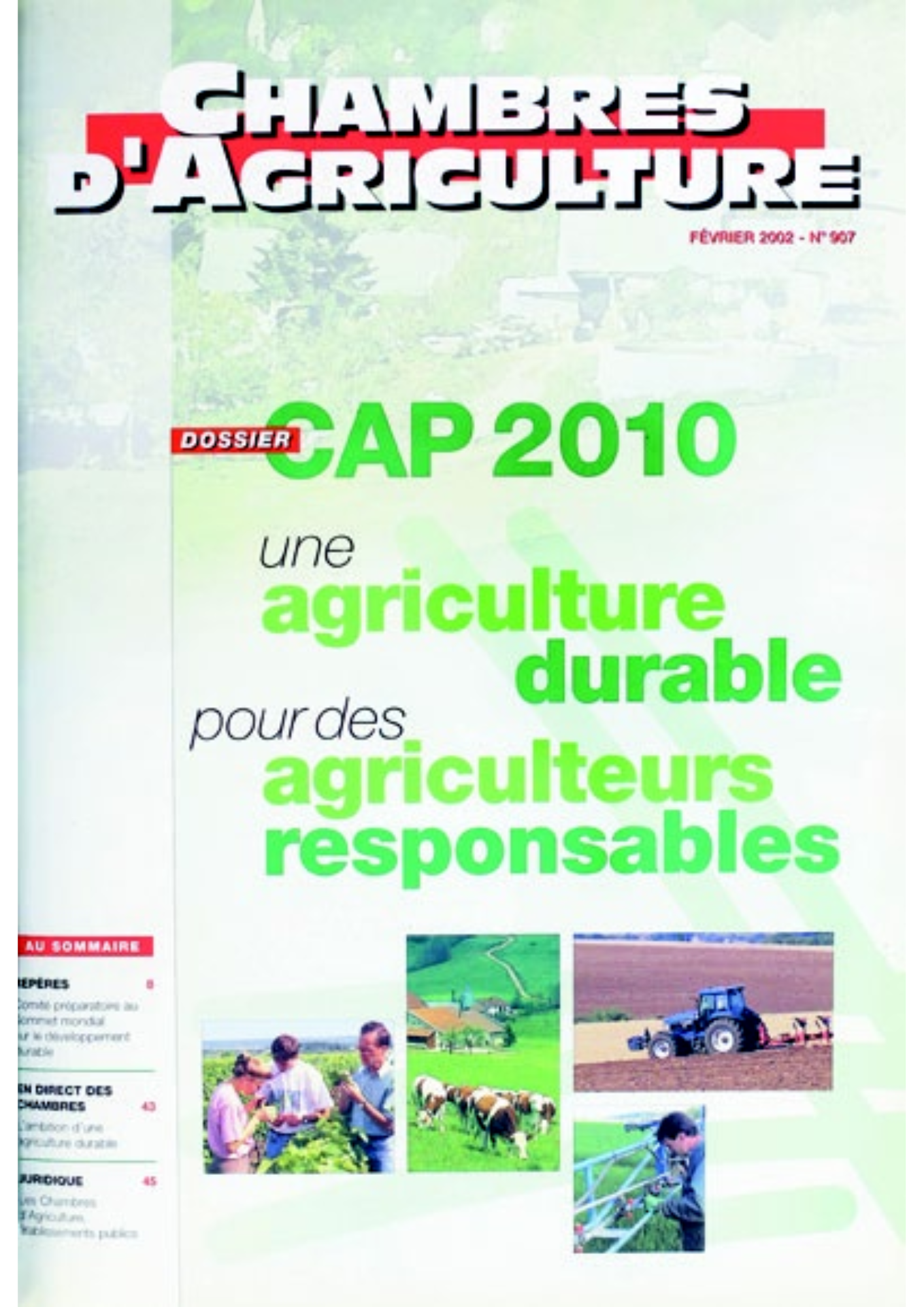 2001 à 2024 : les Chambres d’agriculture contribuent à bâtir l’agriculture du XXIe siècle