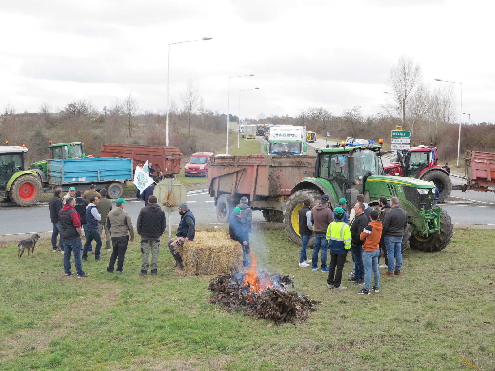 Mobilisation nationale : Les agriculteurs Lotois passent à l’action