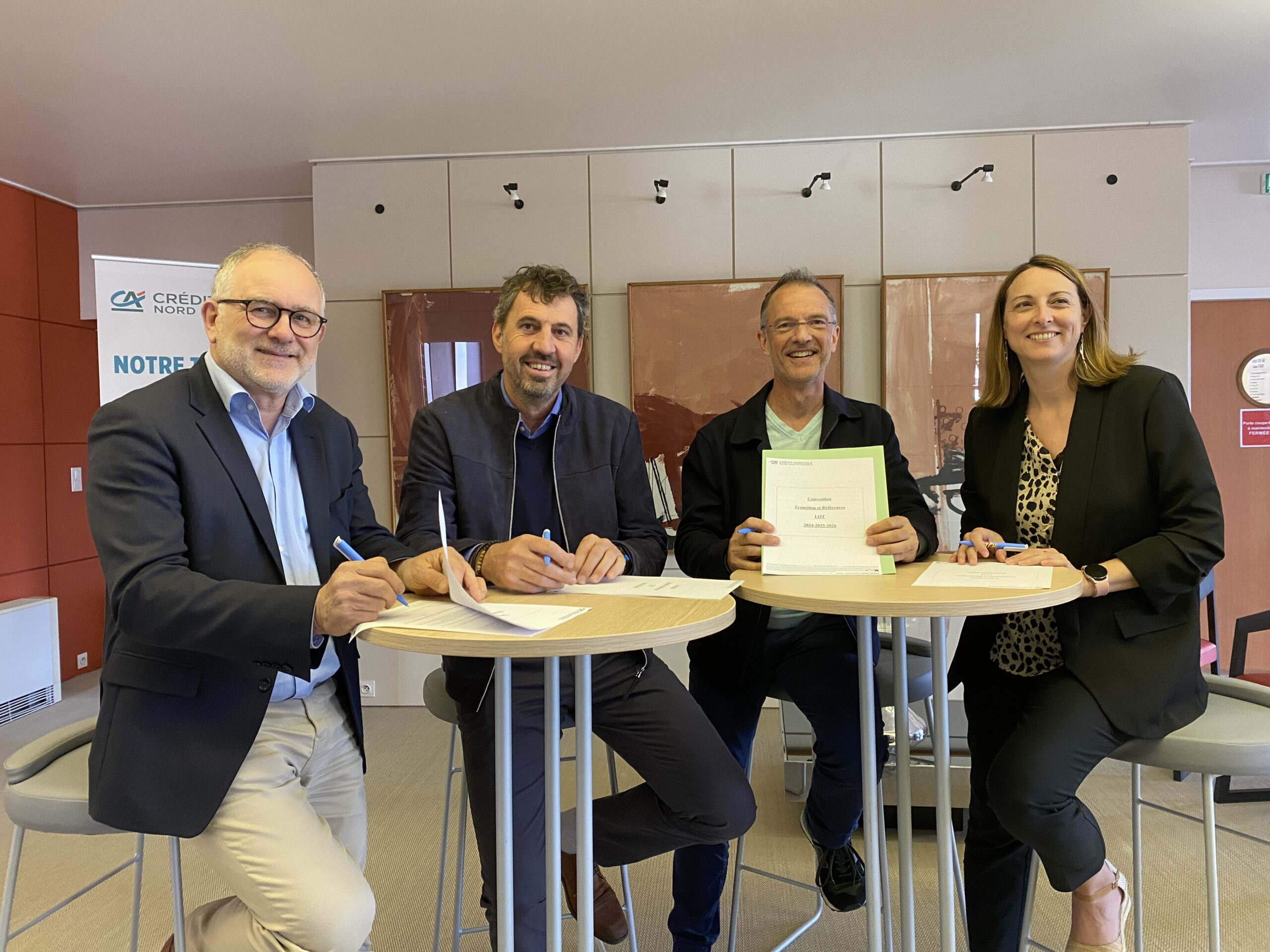 Renouvellement de la Convention de Partenariat entre le Crédit Agricole Nord Midi-Pyrénées et la Chambre d’agriculture du Lot