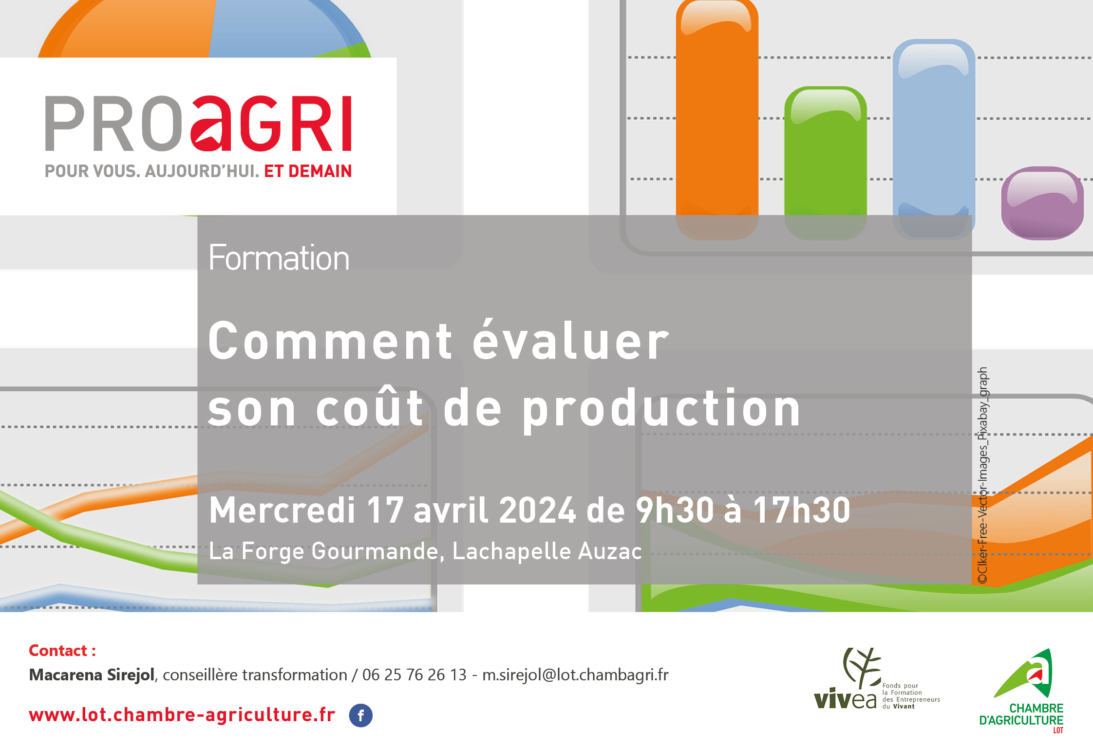 [Formation] Comment évaluer son coût de production, mercredi 17 avril 2024, de 9h30 à 17h30, à la Forge Gourmande, à Lachapelle-Auzac