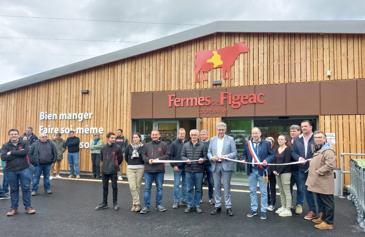 Bagnac-sur-Célé Inauguration du nouveau magasin Fermes de Figeac