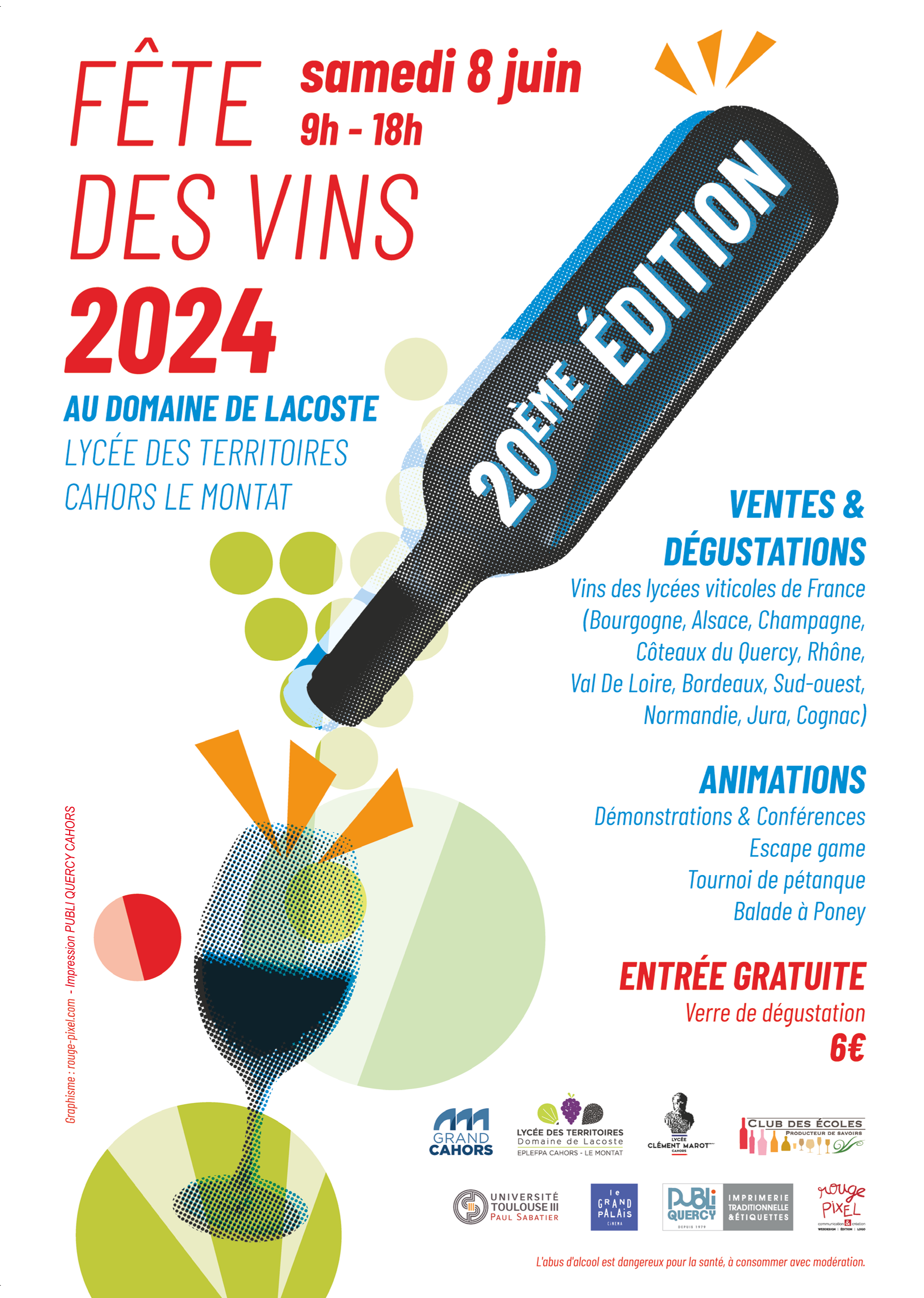 Les 20 ans de la fête des vins du Lycée des Territoires du Montat