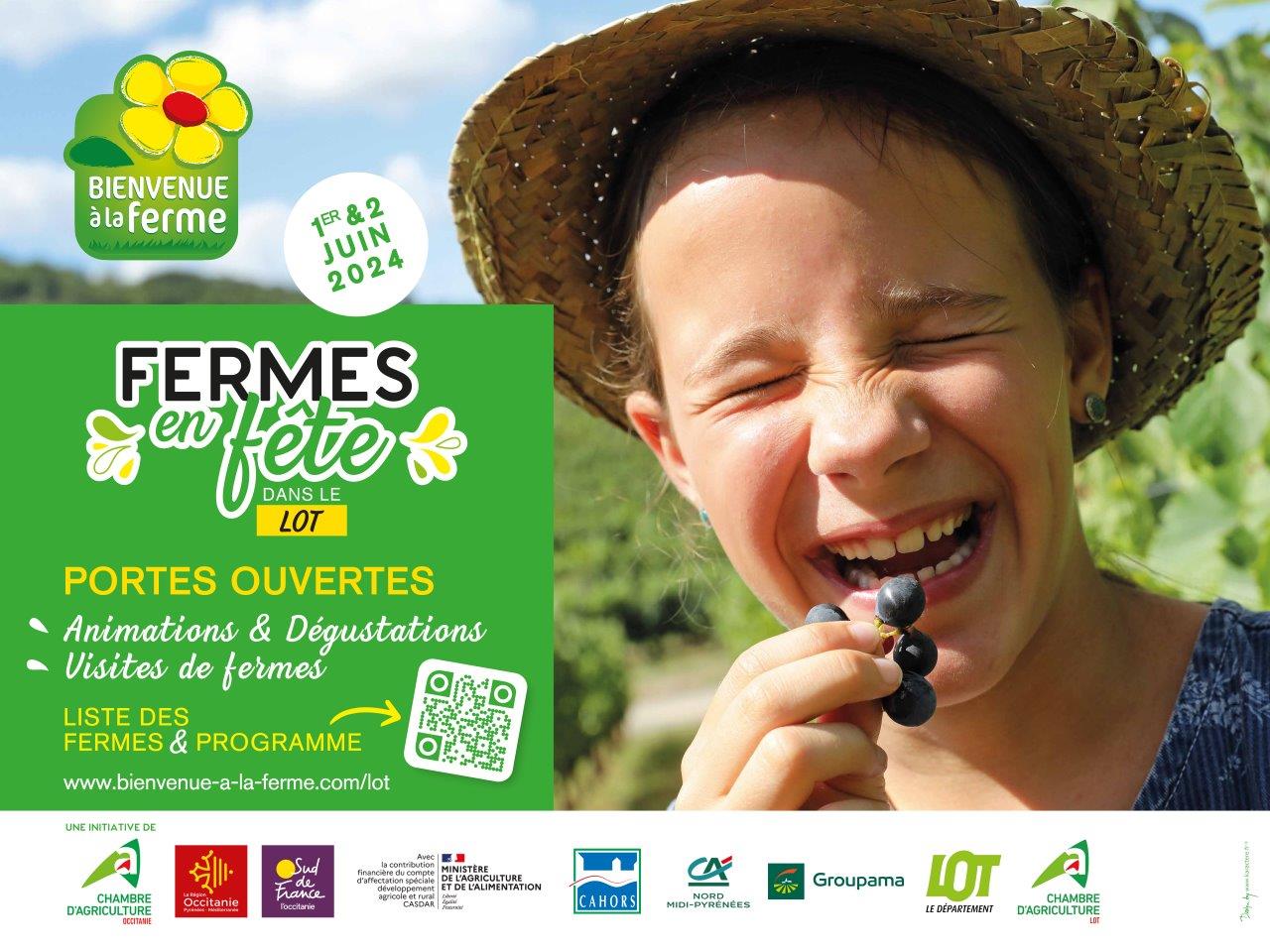 Fermes en fêtes LOT – 1er & 2 juin 2024