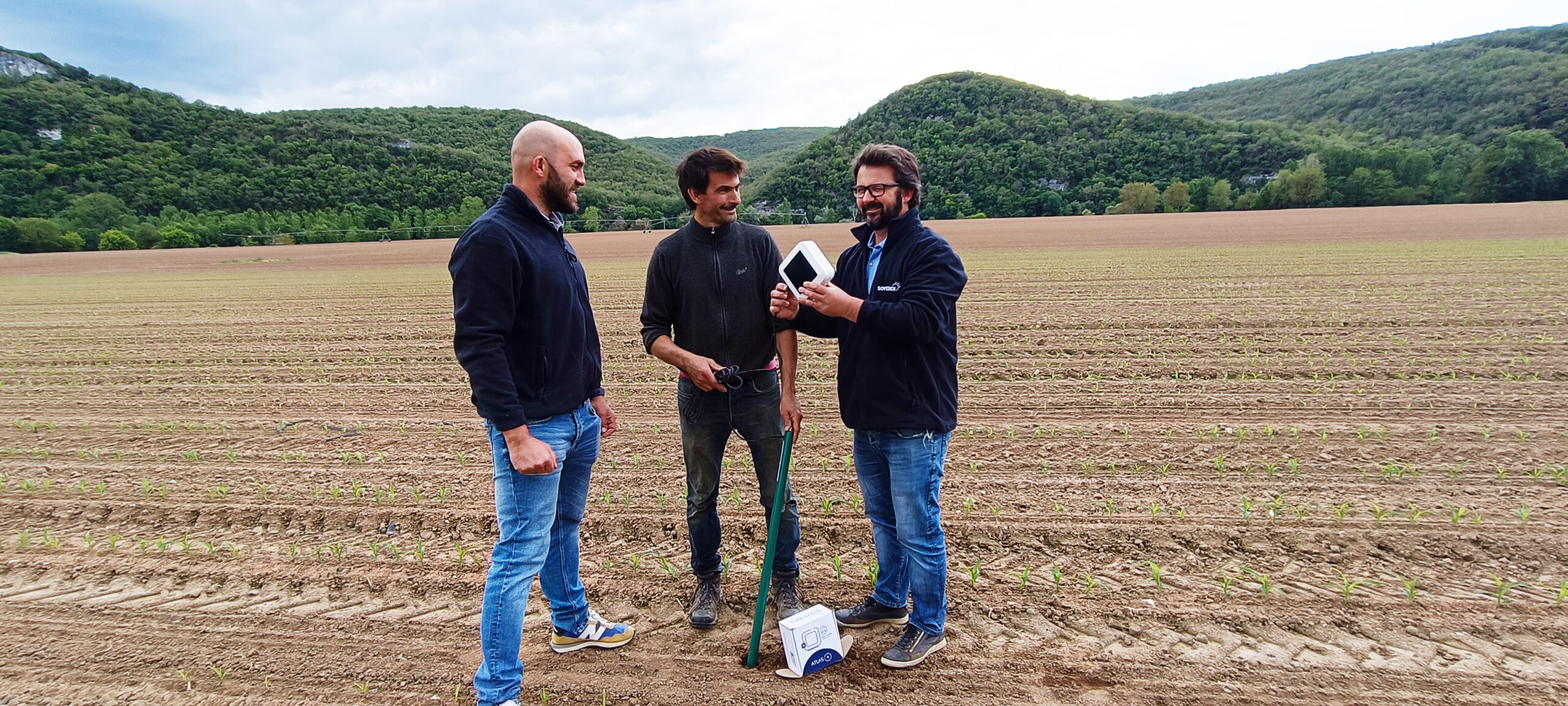 SPHERAG : Test d’une sonde sur une campagne d’irrigation en vallée du Lot