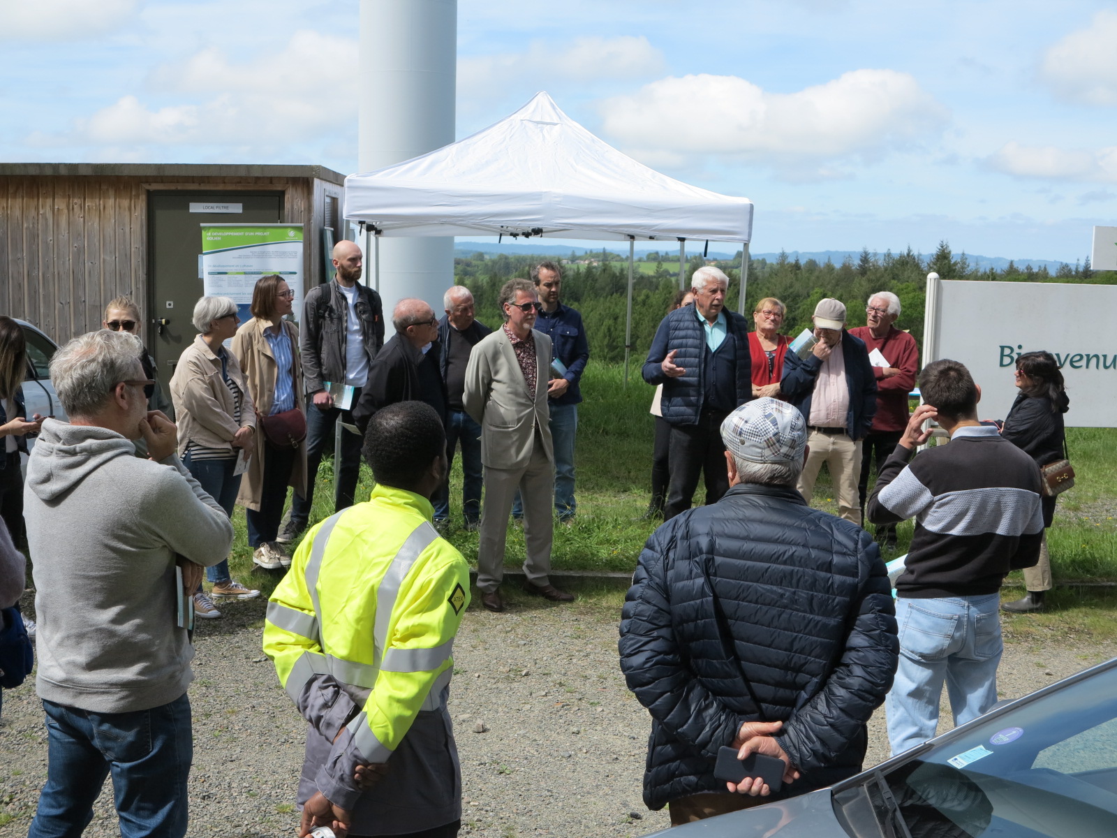 Sousceyrac : Le parc éolien, un modèle de coopération citoyenne