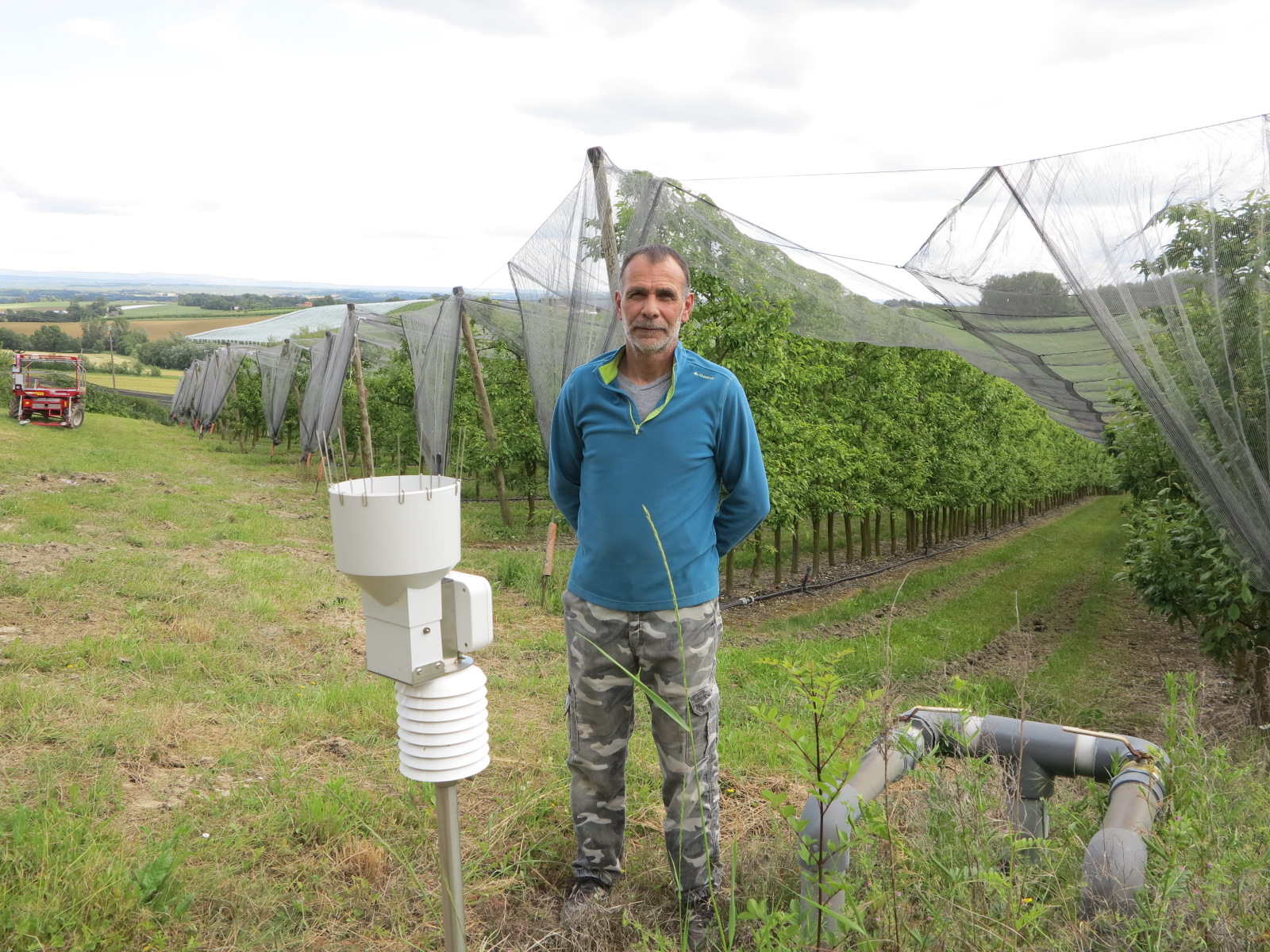 Pilotage de l’irrigation : Alain Escobosa s’est équipé pour ses vergers