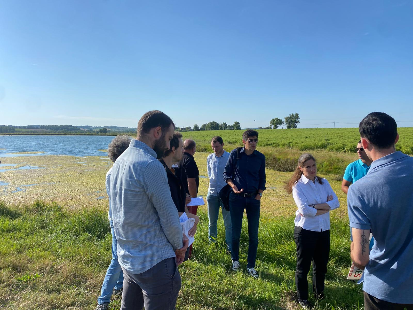 Visite de Madame la Préfète du Lot sur l’exploitation des 3 Cèdres à Montdoumerc