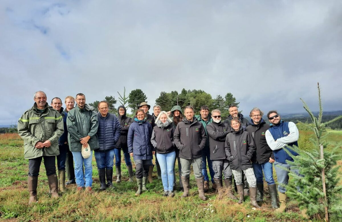 Forêt Les conseillers forestiers en visite