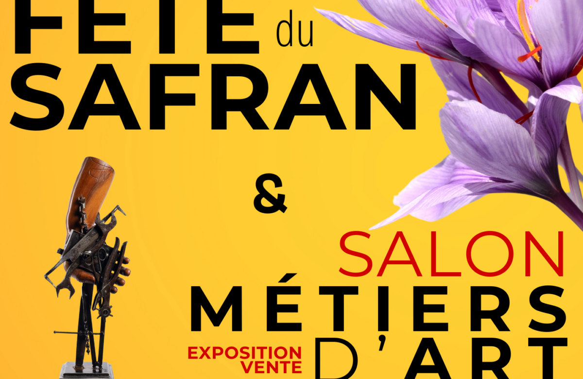 La fête du Safran c’est ce week-end ! 26 et 27 octobre à Cajarc