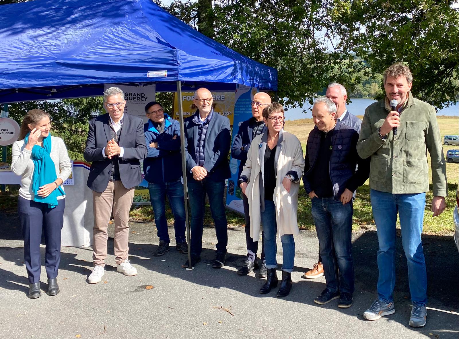 Foire forestière : Succès de la seconde édition à Gorses au lac du Tolerme.