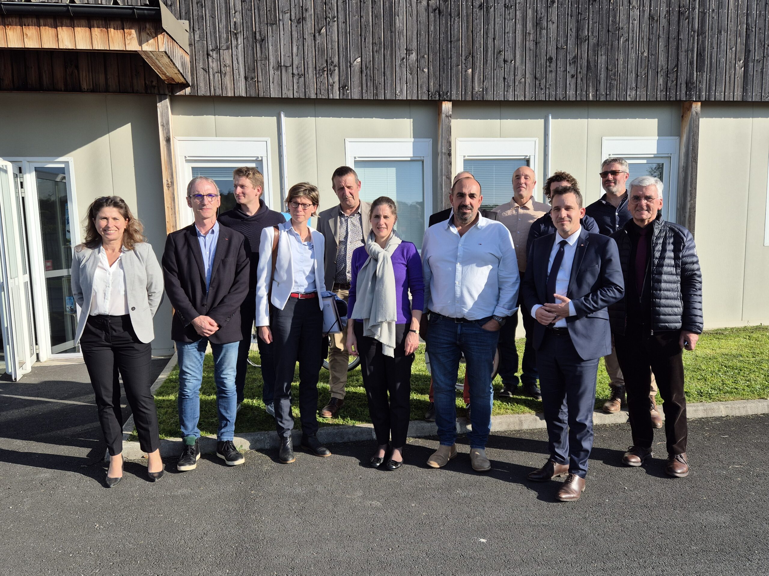 Bagnac-sur-Célé : Le sénateur Raphael Daubet rencontre les agriculteurs