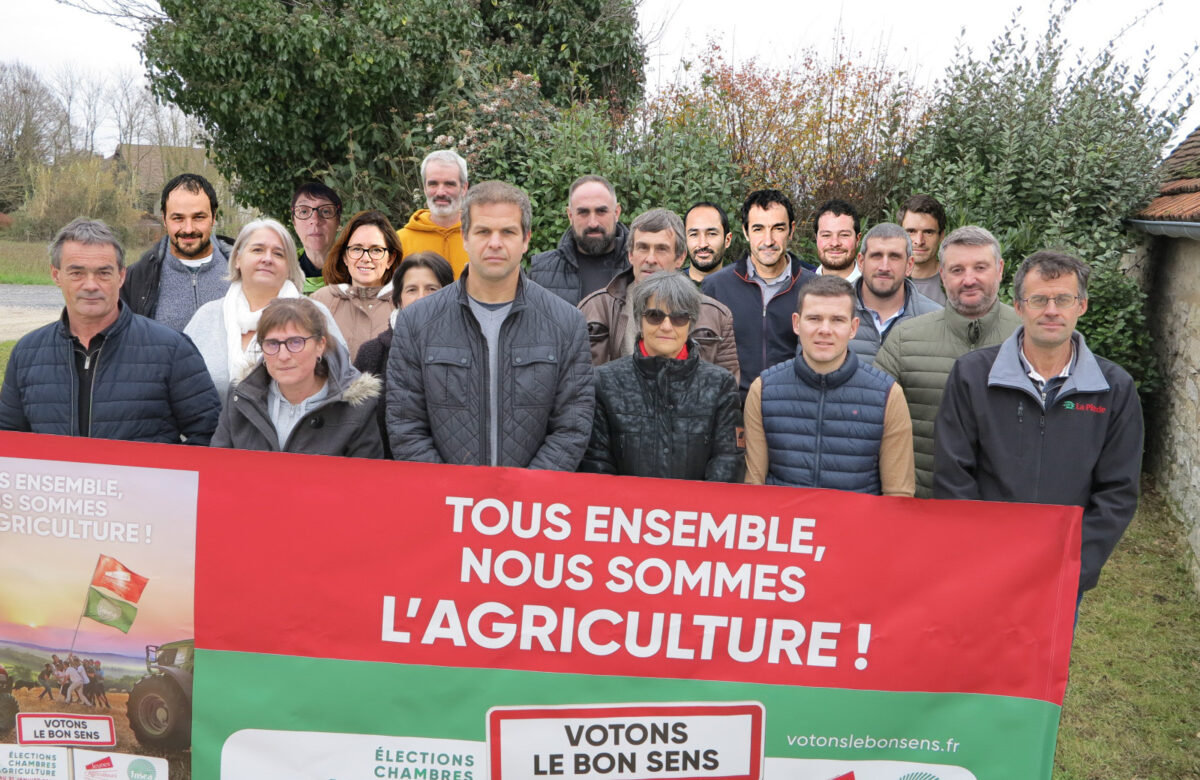 Elections Chambre d’agriculture : Présentation de la liste Fdsea ja menée par Stéphane Pons