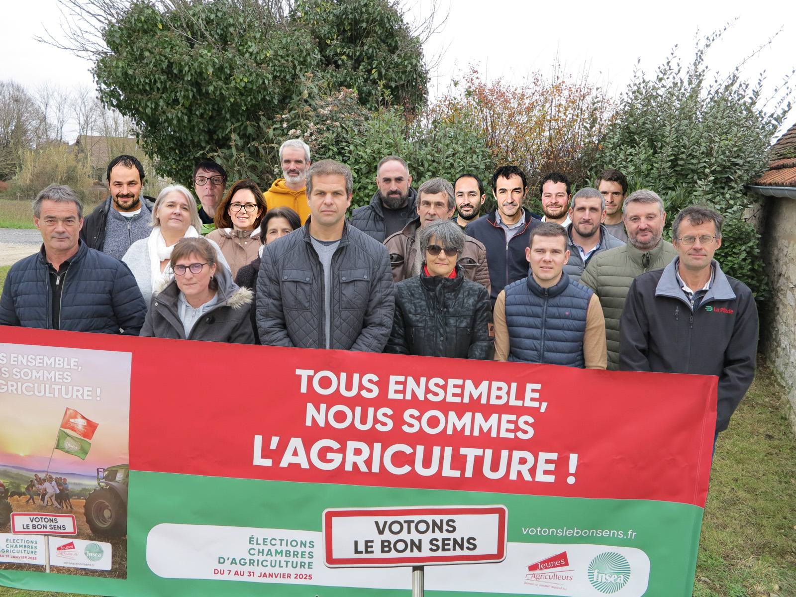 Elections Chambre d’agriculture : Présentation de la liste Fdsea ja menée par Stéphane Pons