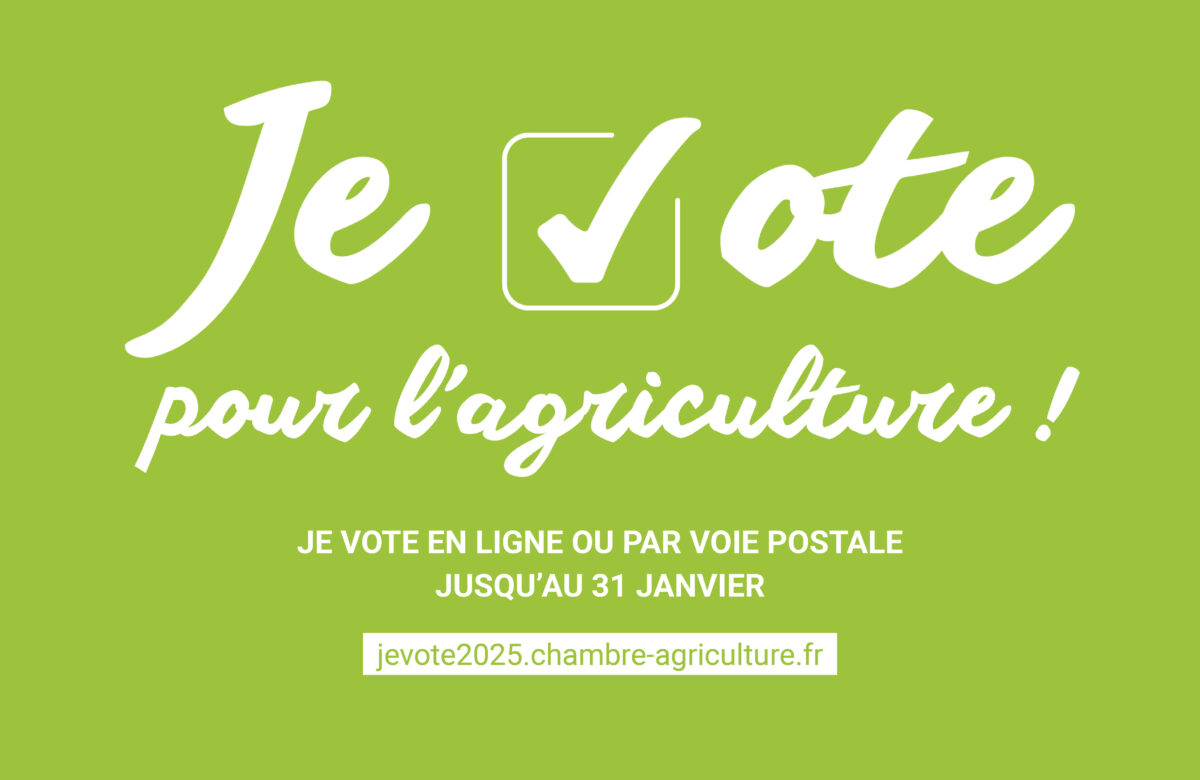 Les élections des Chambres d’agriculture : faites entendre votre voix !