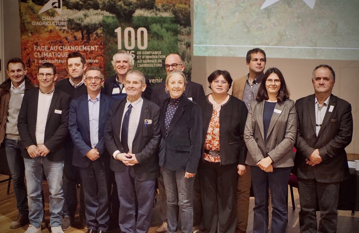 Denis CARRETIER, réélu président de la Chambre régionale d’Agriculture Occitanie