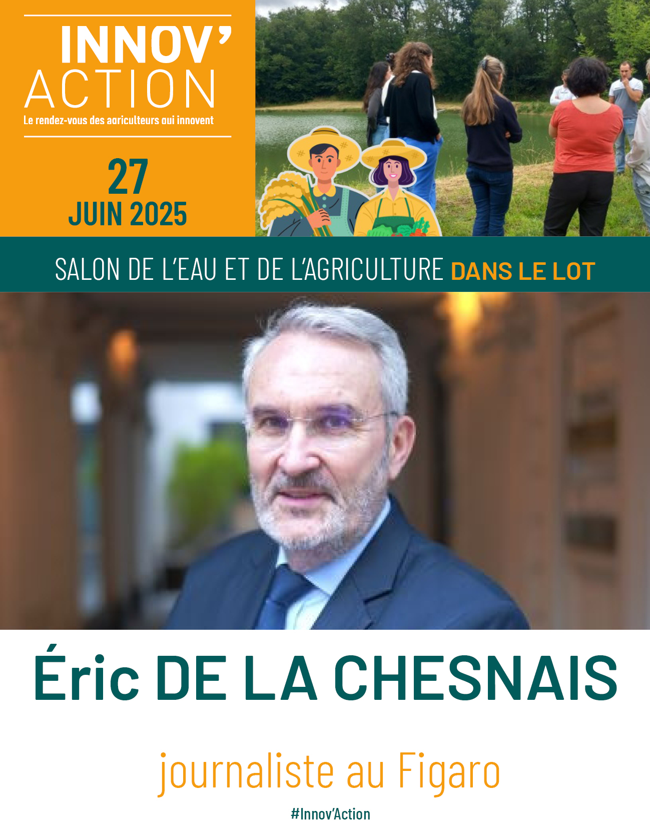 J-1 Un invité de marque au Salon de l’Eau & de l’Irrigation à Vaylats !