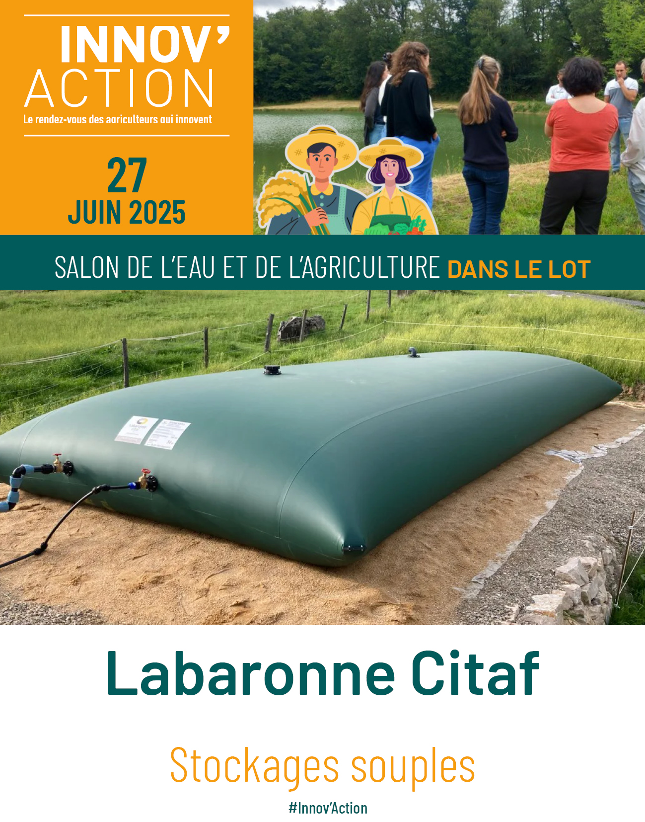 J-3 avant le Salon de l’Eau & de l’Irrigation à Vaylats (46) !