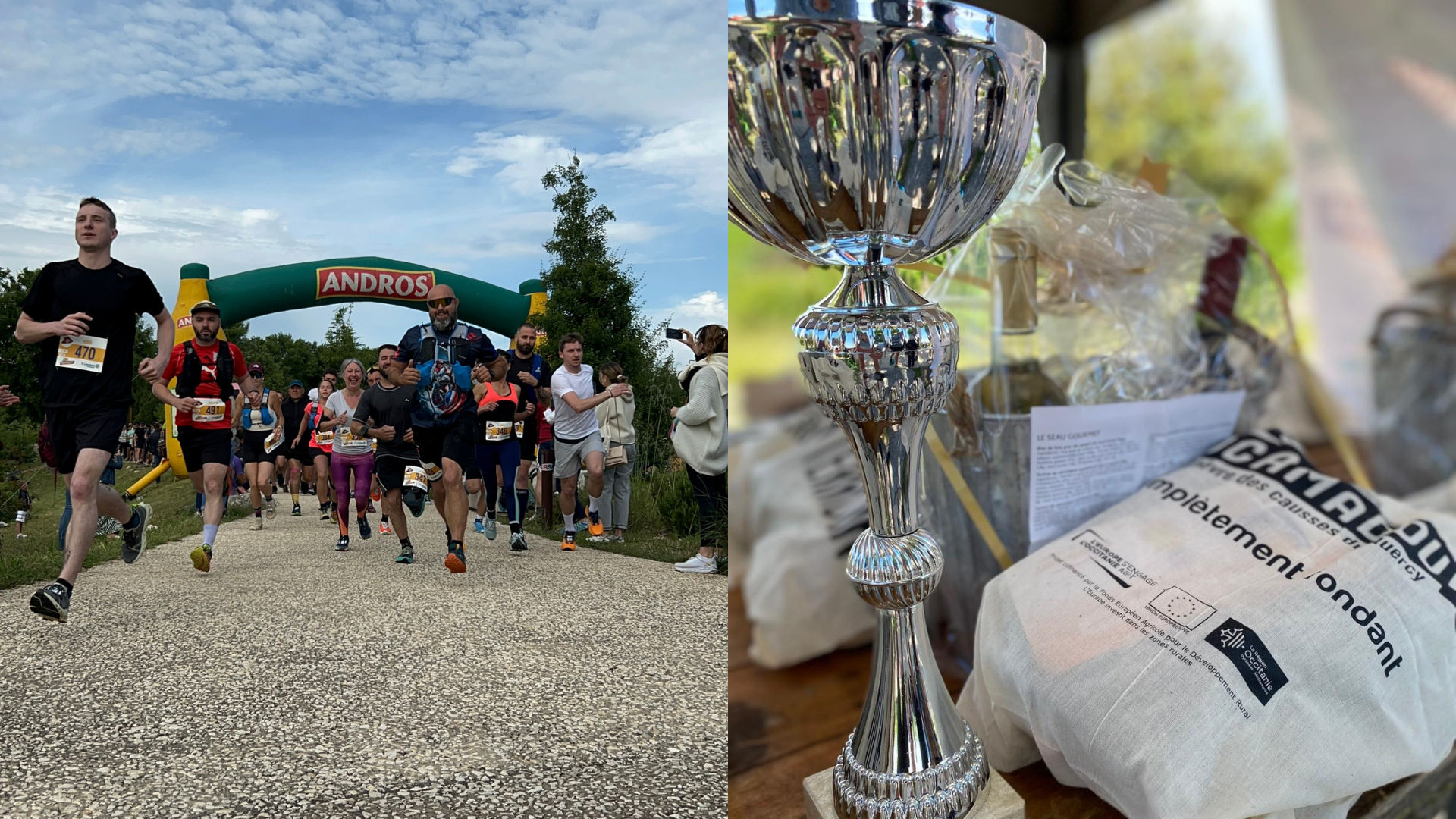Le 1er du Trail Du Rocamadour AOP : Sport et gastronomie étaient au programme