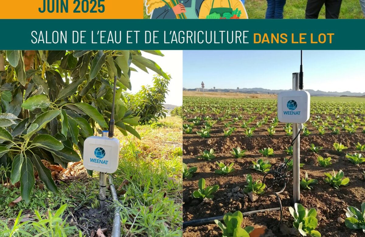 Zoom exposant : Weenat, la météo au service de votre irrigation !