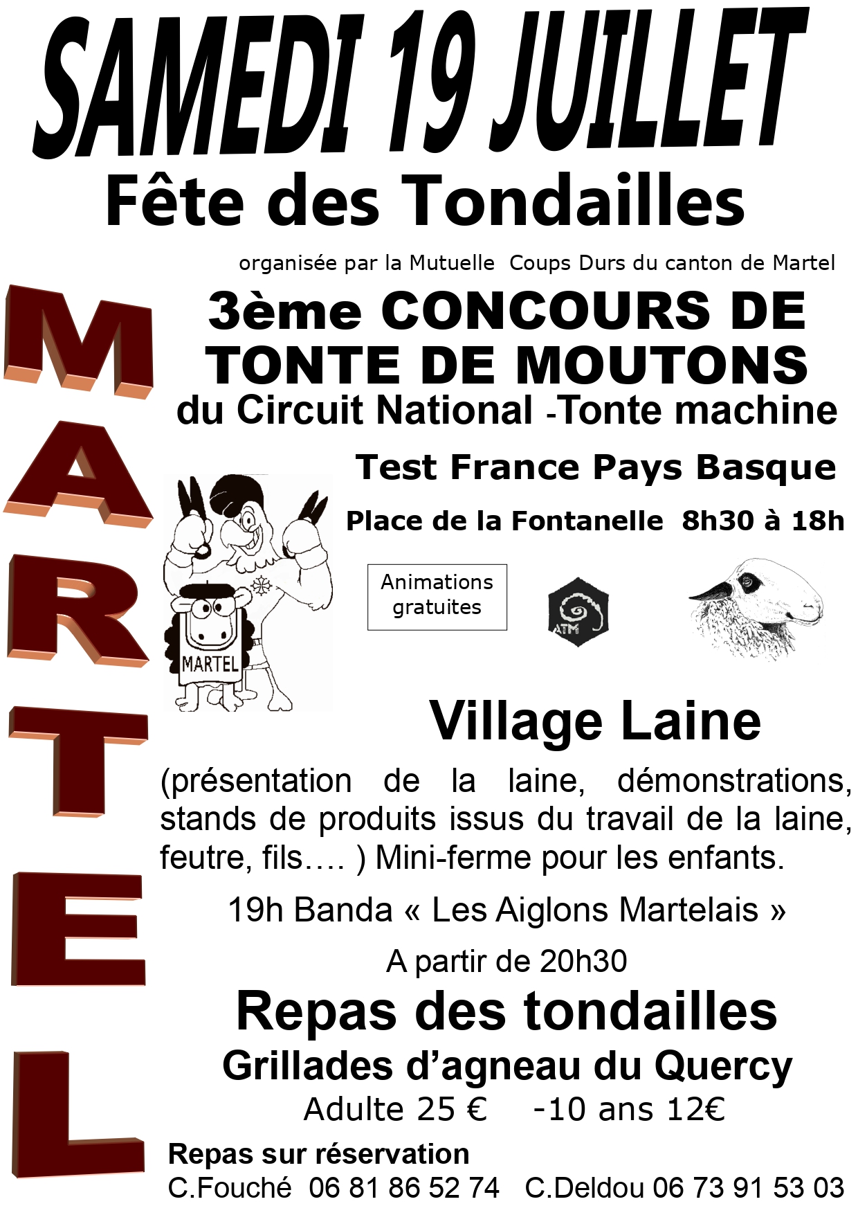J- 9 – Fête des Tondailles