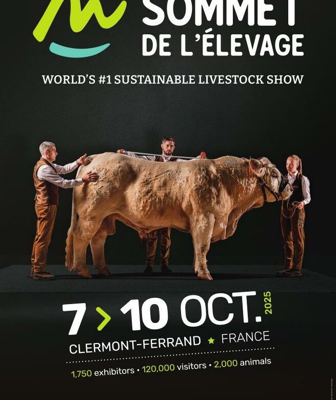 Rendez-vous au Sommet de l'élevage du 7 au 10 octobre à Cournon