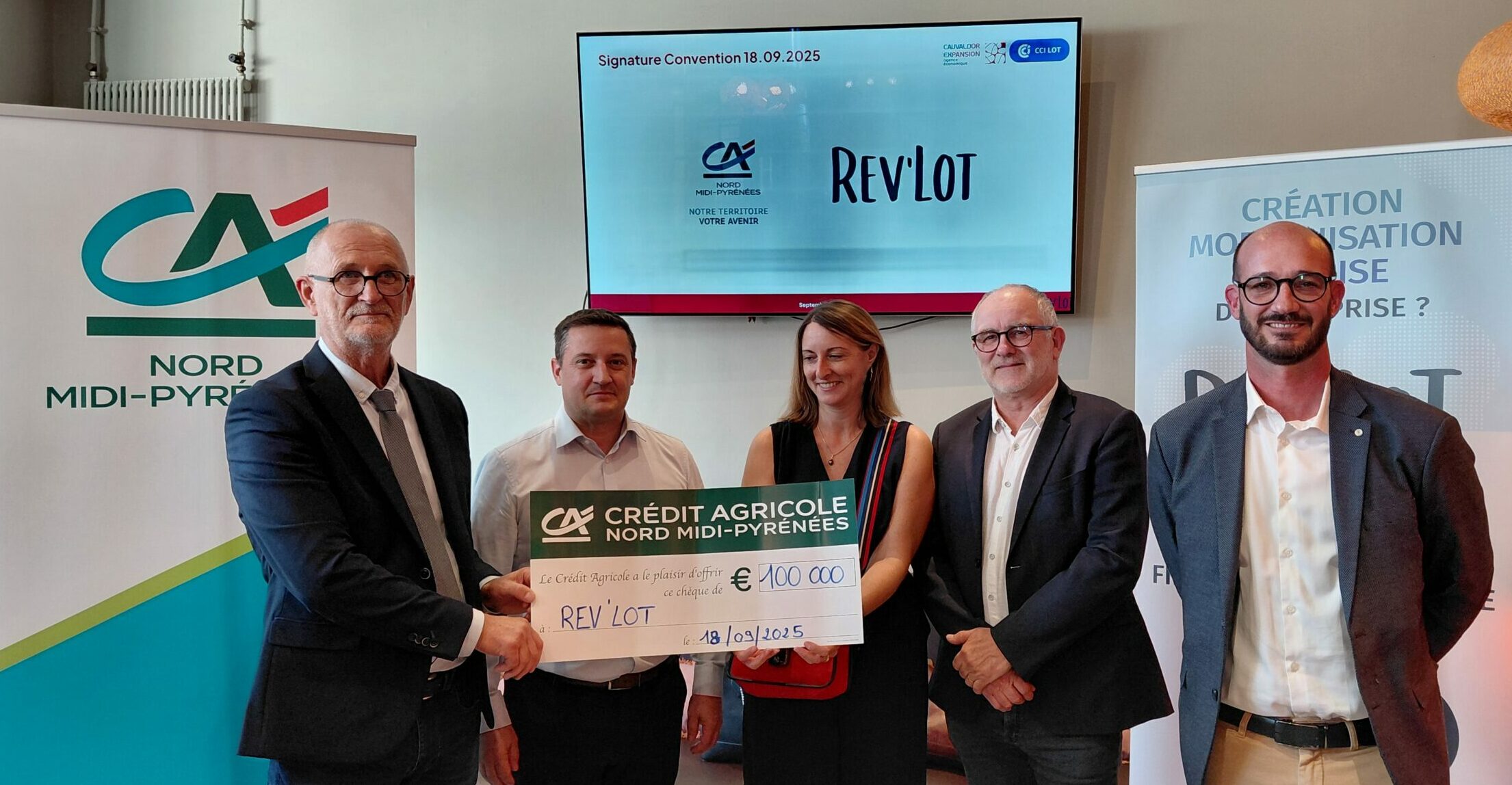 Rev’Lot : « propulser les talents », le Crédit Agricole dit oui !