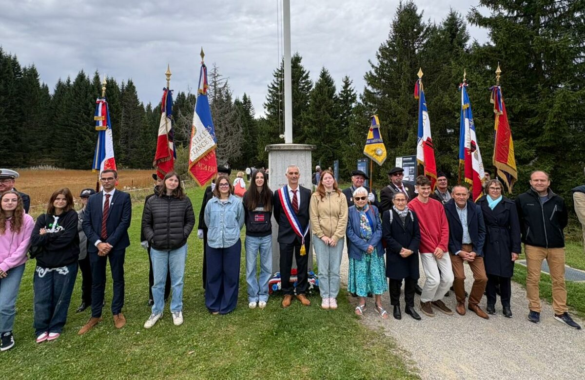 Les jeunes portent haut l’Esprit de Résistance à Thônes