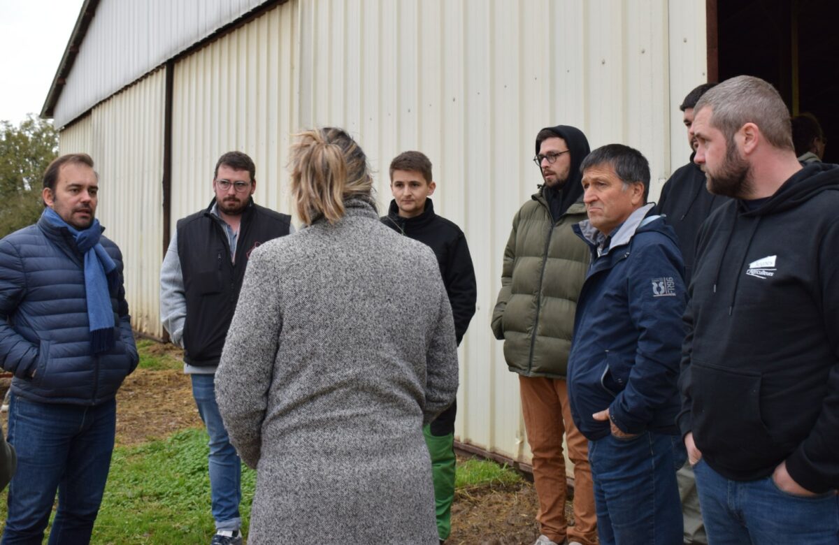 JA/FDSEA : rencontre sur le terrain avec Rémi Branco, vice-président du département