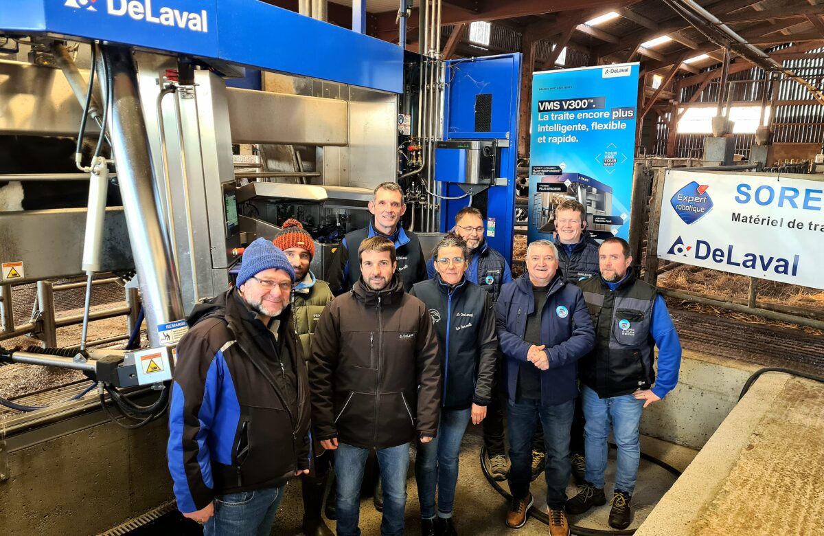 Publirédactionnel Sorelevage : Portes ouvertes à Saint Santin Sorelevage, présent depuis plus de 20 ans dans l'univers du robot, accompagne le GAEC de Berbezie dans la robotisation de la traite