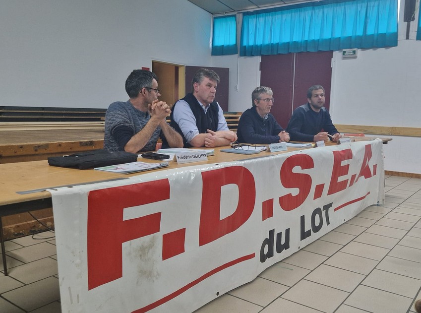 Communiqué&nbsp;: Conseil fédéral FDSEA du Lot – Accueil de Hervé Lapié, Secrétaire général de la FNSEA