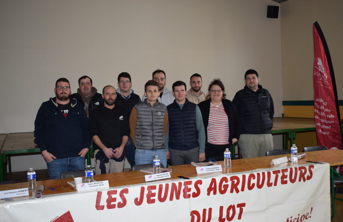 Assemblée générale des JA du Lot et élections du nouveau conseil d’administration
