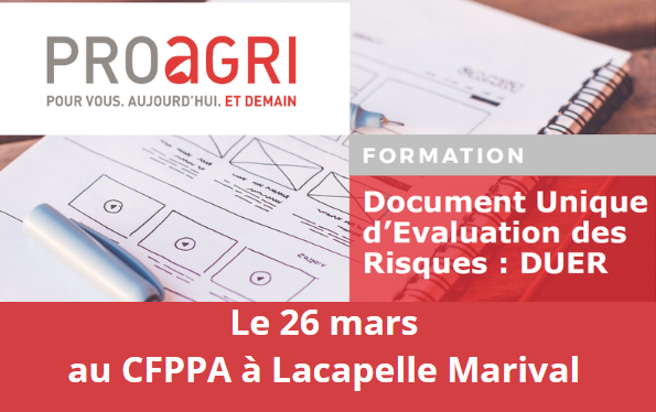 FDSEA46 – Les formations du mois de mars