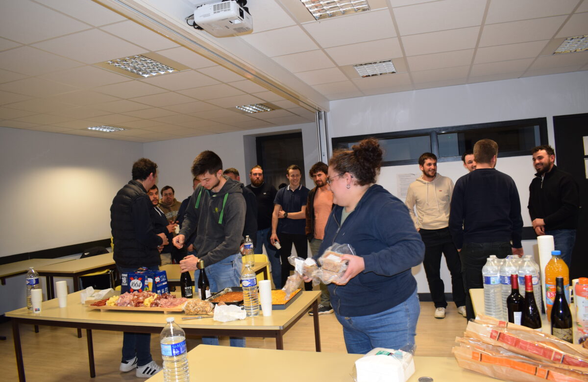 Premier Conseil d’administration depuis les élections pour les JA du Lot