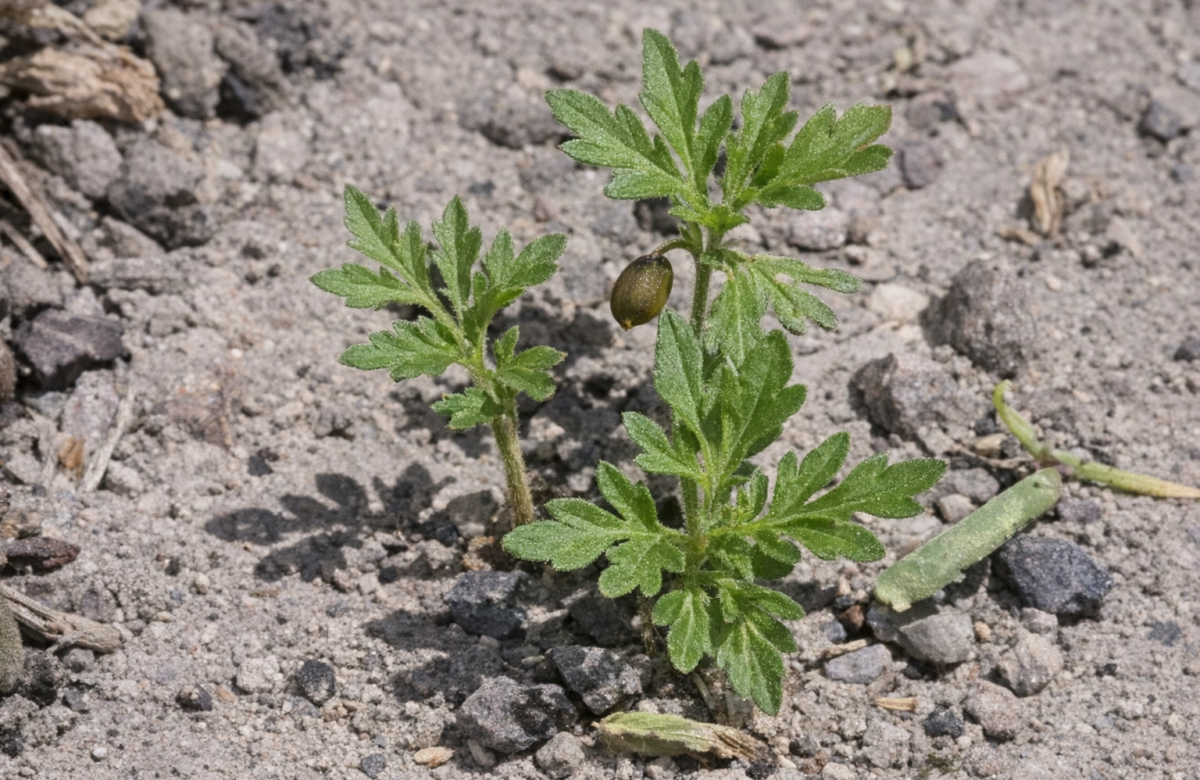 Prévenir les levées de l’ambroisie en tournesol dans le Lot