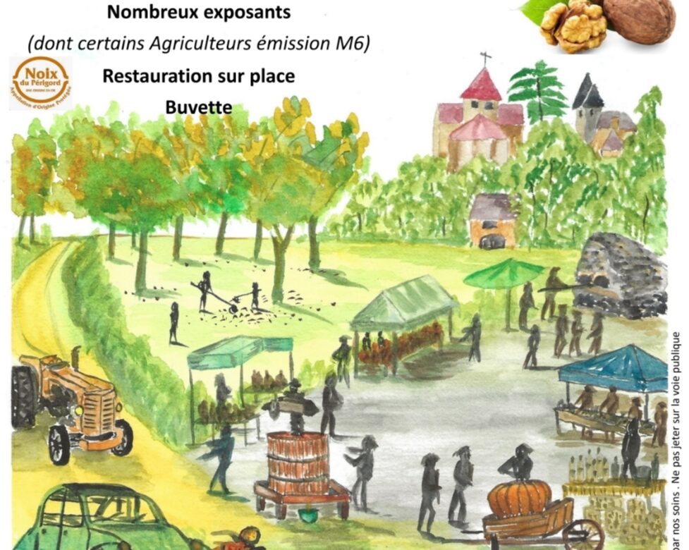 Thégra : Une journée de fête pour célébrer la noix le dimanche 25 octobre